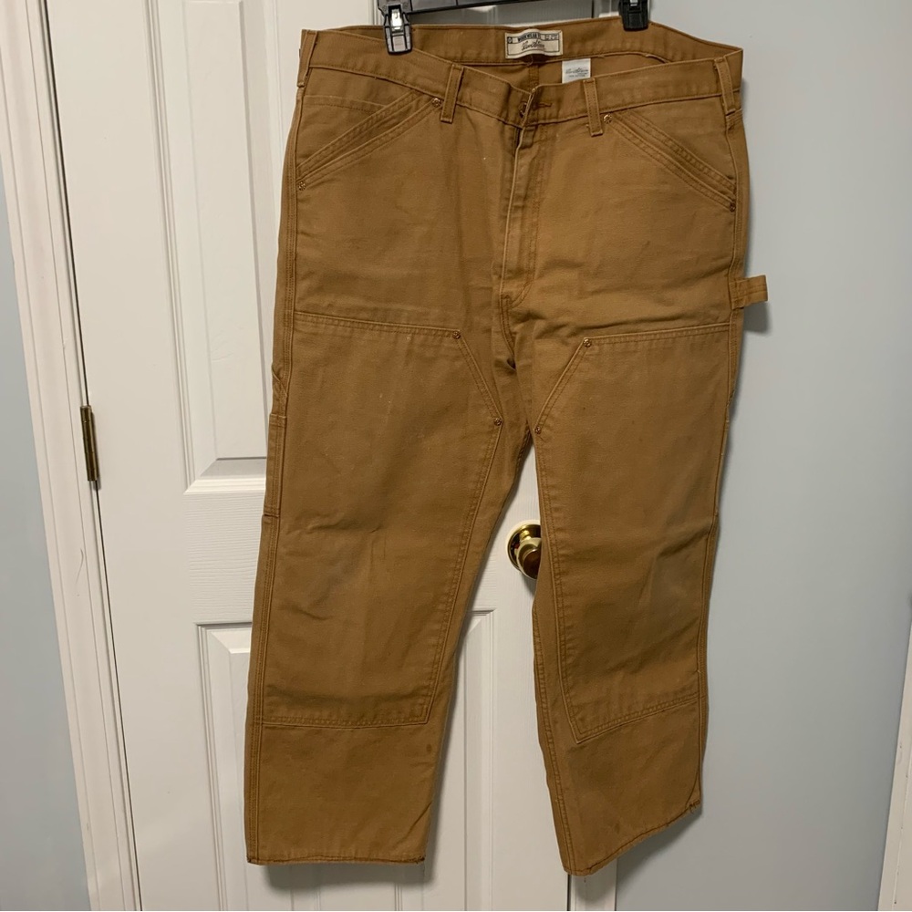 Levi's Brown Cargo Pants Heavy-Duty Relaxed Fit Workwear